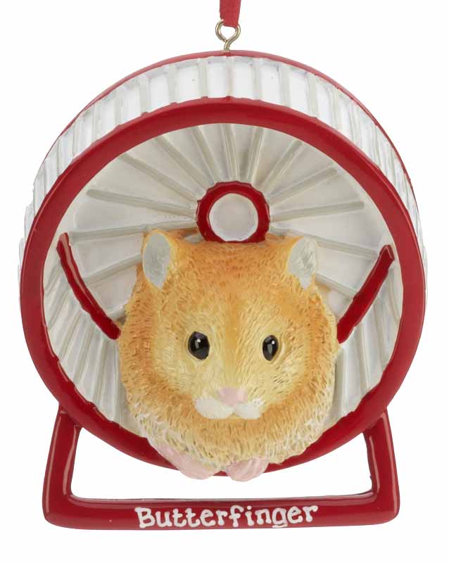 Hamster ornament for your pets this Christmas. | OrnamentShop.com