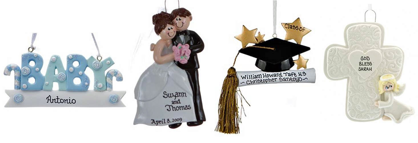 A selection of ornaments that make perfect gift toppers for every occasion | OrnamentShop.com