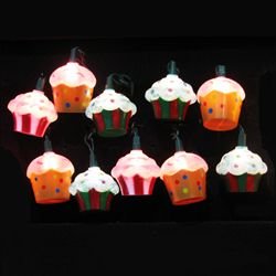 Cupcake Novelty Lights | OrnamentShop.com