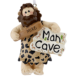 Man Cave Caveman | OrnamentShop.com