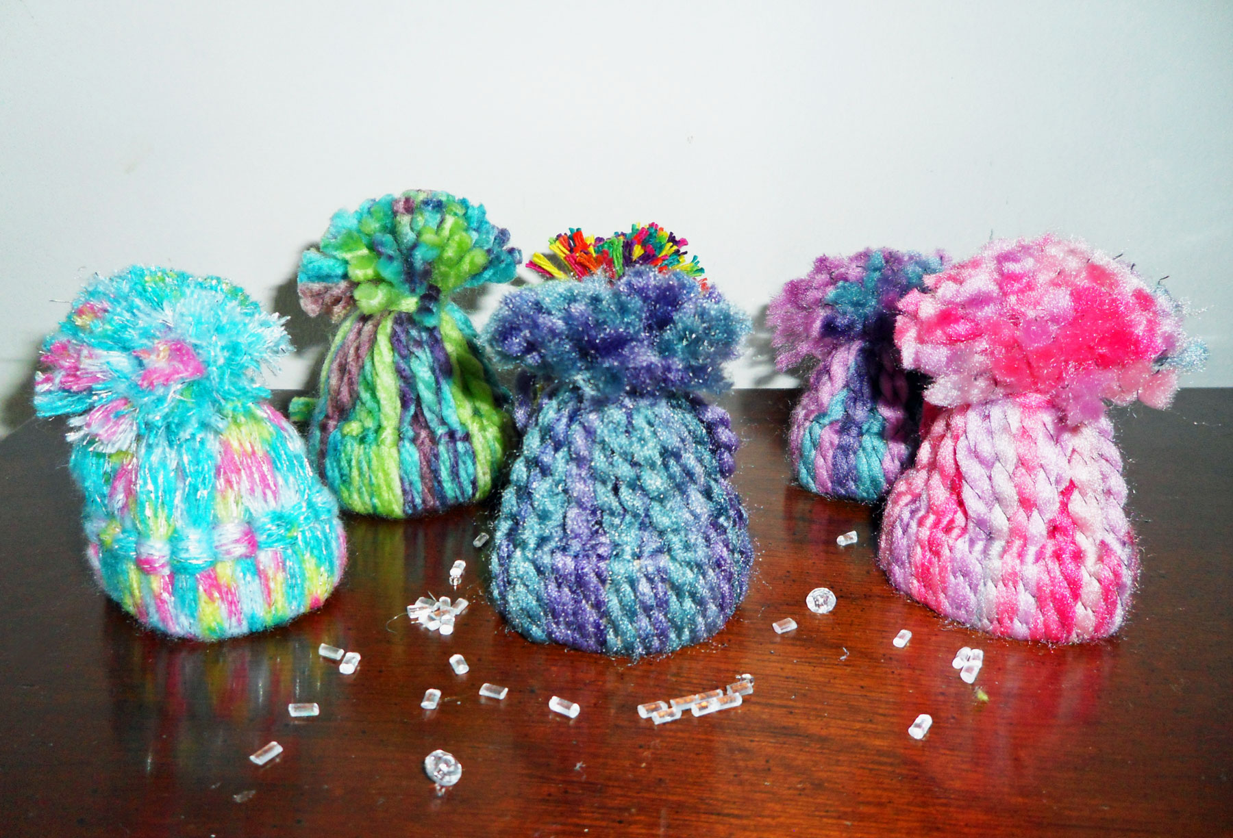 Knit Hat Ornaments