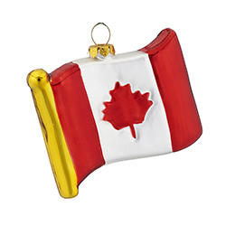 Canadian Flag Ornament | Ornament Shop