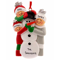 Snowman Family Ornament | OrnamentShop.com