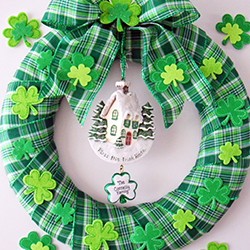 DIY St. Patrick's Day Wreath | OrnamentShop.com