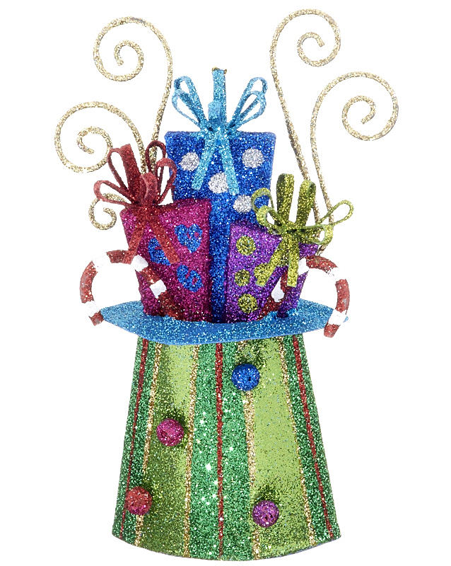 A sparkling gift decor to celebrate your celebrations, such as Christmas in July. | OrnamentShop.com