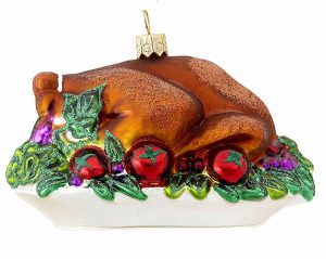 Thanksgiving Turkey Christmas Ornament | OrnamentShop.com