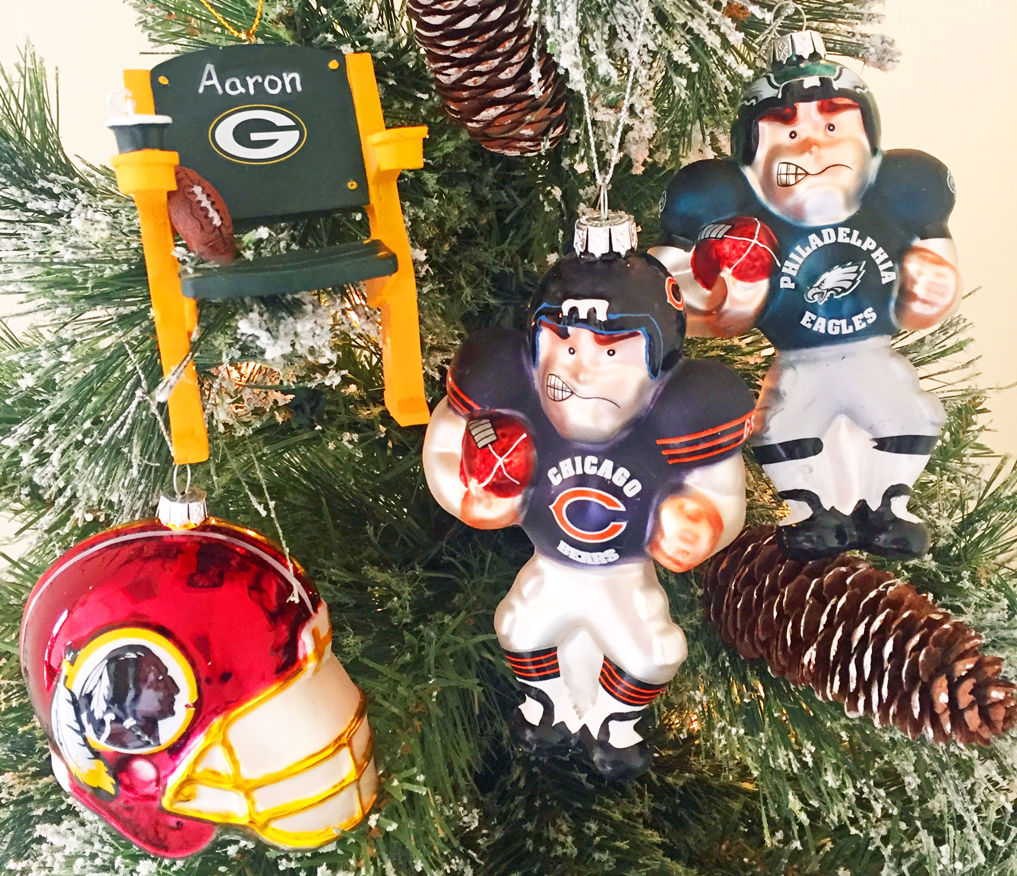 Ornaments For A Sports Themed Christmas Tree