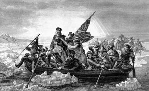 George Washington And The Continental Army Cross The Delaware River | OrnamentShop.com