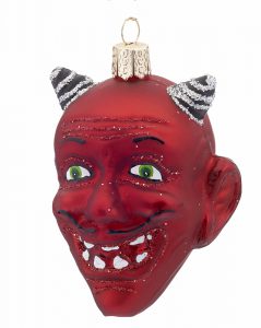 Devil Head Christmas Ornament | OrnamentShop.com