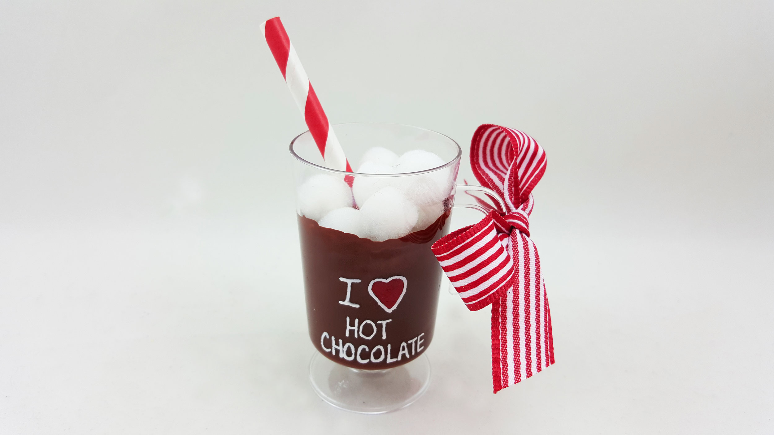 DIY Hot Chocolate Ornament - Finished Project