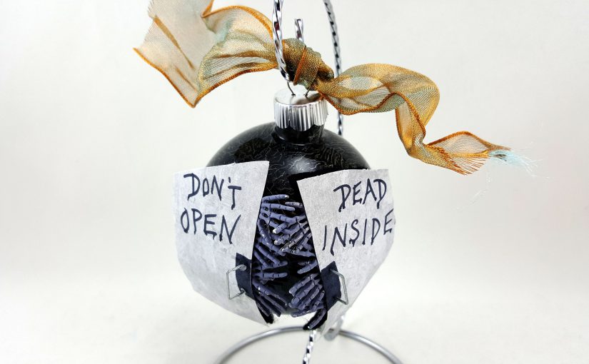 DIY Walking Dead Ornaments Featured Image