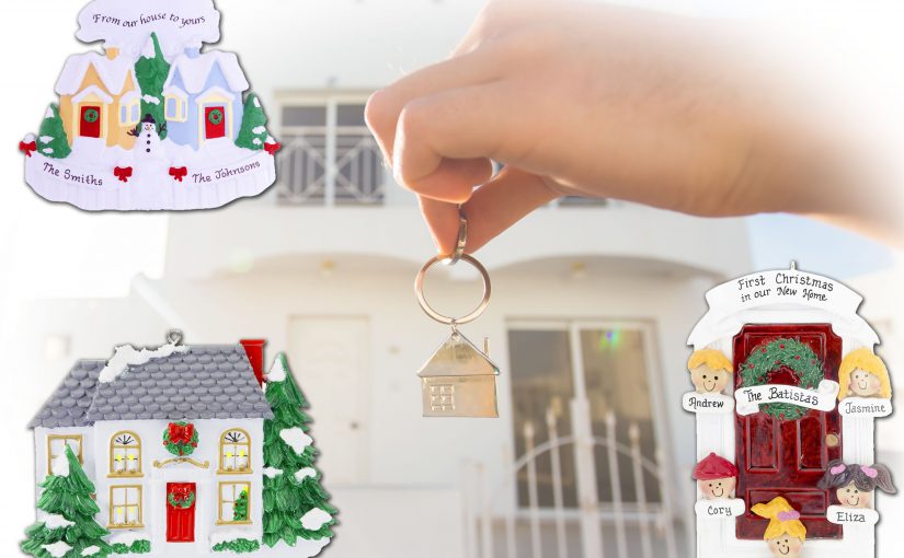A new home is the perfect occasion to celebrate with a personalized ornament. | OrnamentShop.com