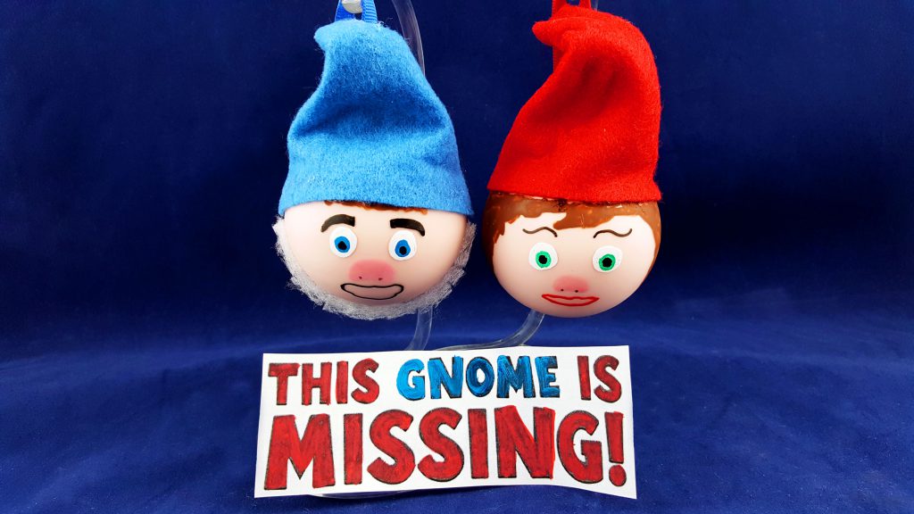 Two Sherlock Gnomes ornaments for your kids to make. | OrnamentShop.com