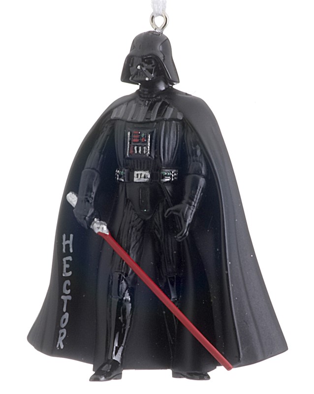 A fully clad standing Darth Vader Ornament. | OrnamentShop.com