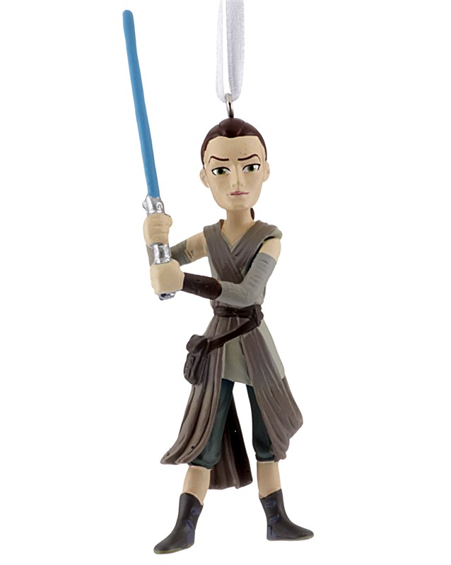 Rey from Star Wars ornament, one of the best ornaments for 2018. | OrnamentShop.com