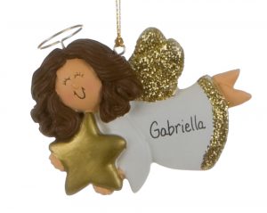 An angel Christmas ornament, perfect for a memorial towards a loved one. | OrnamentShop.com