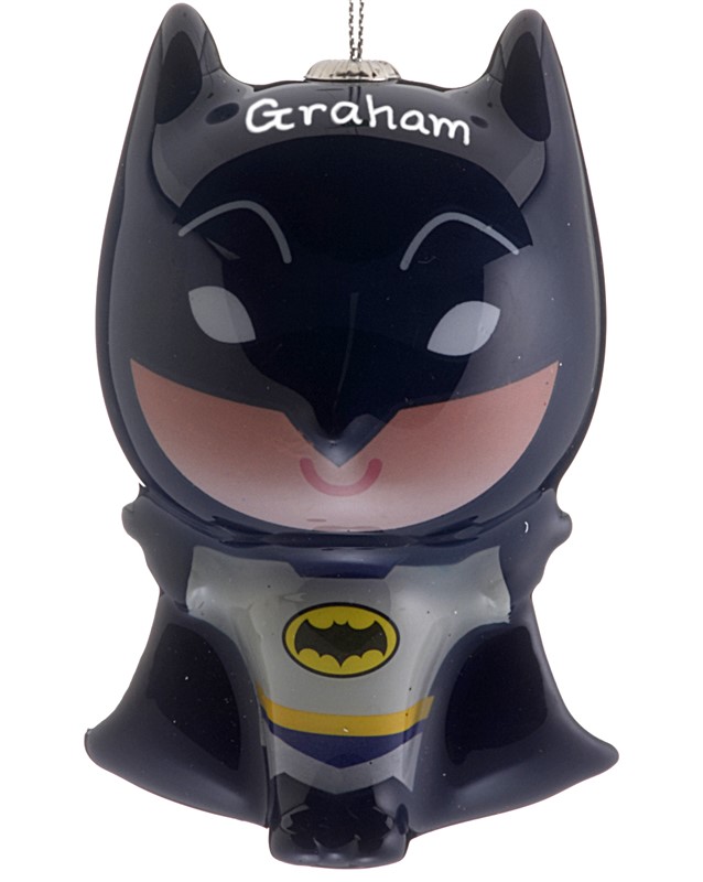 The perfect Christmas ornament for a child, find superhero ornaments like Batman. | OrnamentShop.com