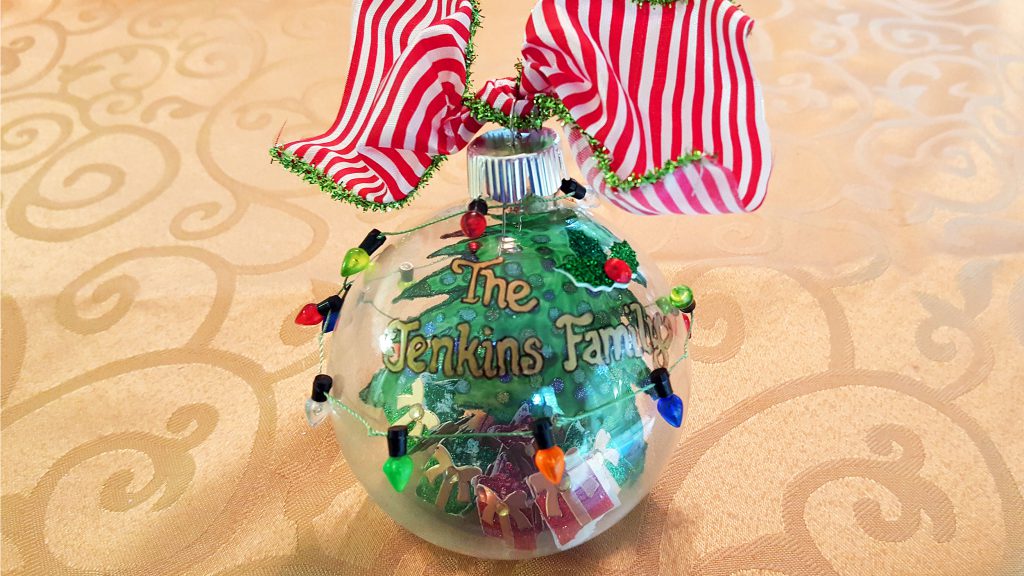 An ornament exchange idea for a DIY Christmas morning ornament, perfect for everyone who celebrates Christmas. | OrnamentShop.com