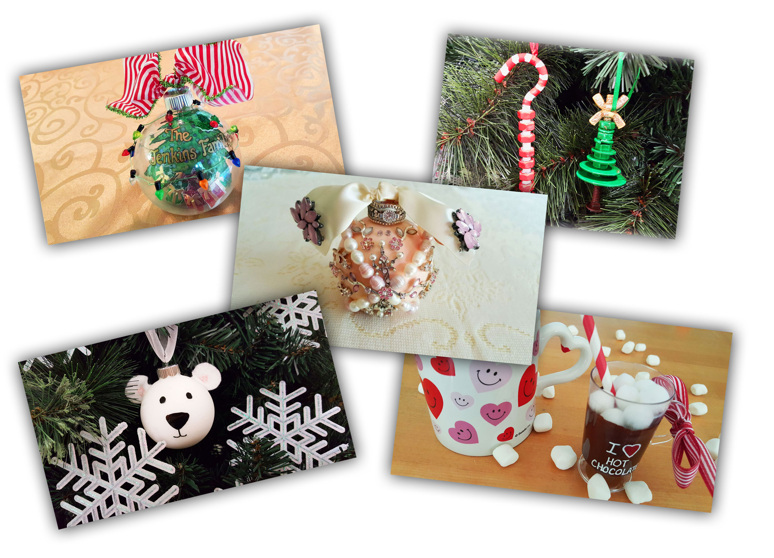 Find projects to create your own ornament for an ornament gift exchange! | OrnamentShop.com