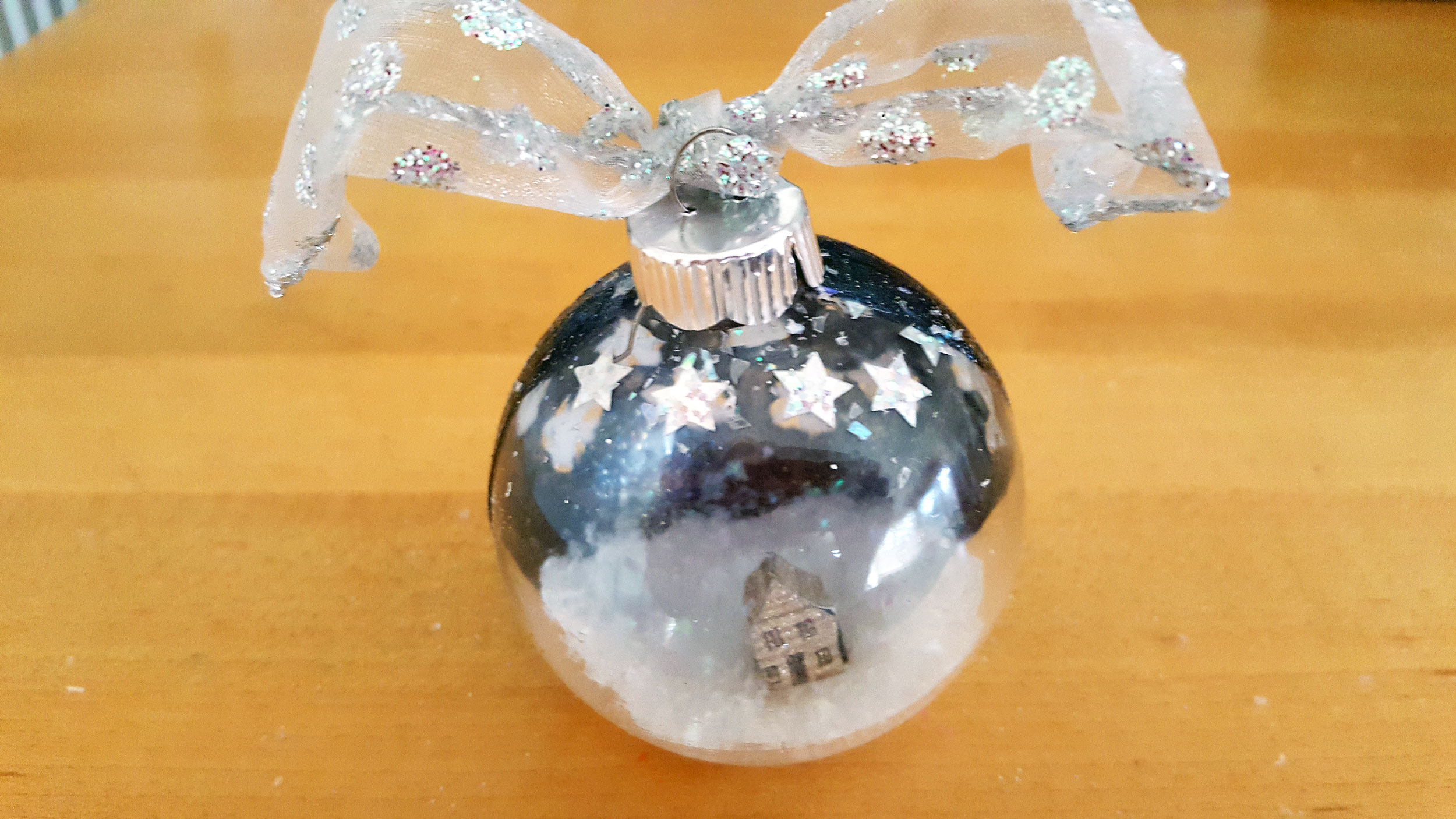 Silent Night Ornament Completed Project. | OrnamentShop.com
