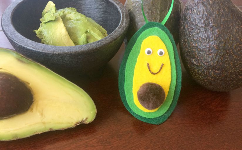 DIY Avocado Ornament with Avocados | OrnamentShop.com