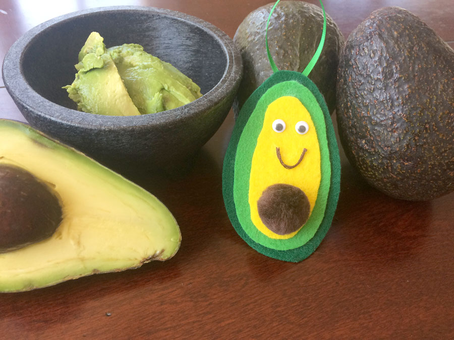 DIY Avocado Ornament with Avocados | OrnamentShop.com